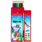 Faber Castell Ξυλομπογιες Magic 8Τμχ. Ακουαρελας + Πινελο
