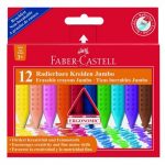 Κηρομπογιές Faber Castell 122540 Jumbo grip 12τεμ.