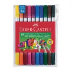 Faber-Castell Faber Castell Μαρκαδόροι Με 2 Μύτες 10Τμχ 151110