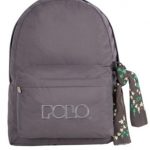 POLO Σακίδιο Πλάτης Double Scarf Με Μαντήλι, Ανοιχτό Γκρι  901235-09-00