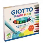 Μαρκαδόροι Giotto turbo maxi 12τεμ. 454000