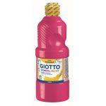 Τέμπερα Giotto School Paint 500ml Φούξια (Magenta)