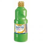 Τέμπερα Giotto School Paint 500ml Πράσινο Ανοιχτό (Cinnabar)