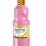 Τέμπερα Giotto School Paint 500ml ροζ