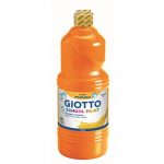 Τέμπερα Giotto School Paint 1000ml Πορτοκαλί (Orange)