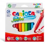 Μαρκαδόροι Carioca Jumbo Maxi (24 Τεμάχια)