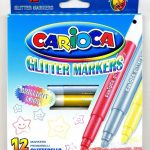 Μαρκαδόροι Ζωγραφικής Carioca Jumbo Κόκκινο 12 Τεμ