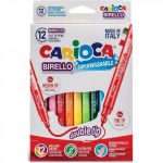 Μαρκαδόροι Carioca Birello Dual Top 12τεμ. 41457