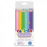 Ξυλομπογιές Carioca pastel 12τεμ.