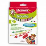 Μαρκαδόροι 12τεμ. Bipundta Superwashable Fibracolor