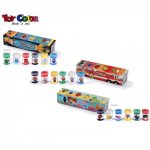 Δακτυλομπογιές Toy Color fantasy 6τεμ. 25ml.