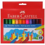 Mαρκαδόροι Faber Castell Jumbo (24 χρωμάτων) 554324