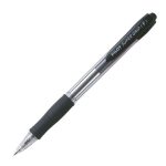 Στυλό Pilot Super Grip fine μαύρο BPGP-10R-FB