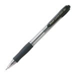 Στυλό Pilot Super Grip medium μαύρο BPGP-10R-MB