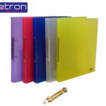 METRON ΝΤΟΣΙΕ ΠΛΑΣΤΙΚΟ Α4 2 ΚΡΙΚΟΙ 4cm ΔΙΑΦΑΝΟ