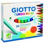 Μαρκαδόροι Giotto Turbo Μαχι 24 Χρωμάτων. 455000