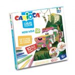 ΣΕΤ ΖΩΓΡΑΦΙΚΗΣ CARIOCA ΧΑΡΤΟΚΟΠΤΙΚΗ  CREATE AND COLOR Ms WILD
