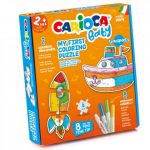 ΣΕΤ ΖΩΓΡΑΦΙΚΗΣ CARIOCA BABY COMBINO PUZZLE TRANSPORTS