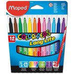 Μαρκαδόροι Color' Peps Long Life X12 Neo Σε Χάρτινη Συσκευασία