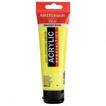 ΧΡΩΜΑΤΑ Acrylic Amsterdam 256 Reflex yellow 120ml Talens