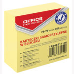 ΑΥΤΟΚΟΛ. ΚΥΒΟΣ 75Χ75 ΚΙΤΡΙΝΟΣ OFFICE