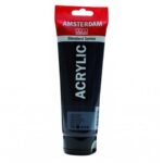 Ακρυλικά Χρώματα Talens Amsterdam 120ml LAMP BLACK N.702
