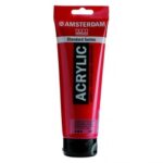 Ακρυλικά Χρώματα Talens Amsterdam 120ml TRANSP.RED MED. N.317