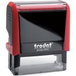Σφραγίδα Trodat 4912 Printy Κόκκινη Με Μαύρο Ταμπόν