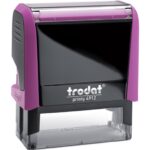 Σφραγίδα Trodat 4912 Printy Φουξ Με Μαύρο Ταμπόν