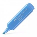 Μαρκαδόρος υπογραμμίσεως Faber Castell σιέλ pastel Textliner 154668