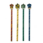 HARRY POTTER ΜΟΛΥΒΙ ΜΕ ΓΟΜΑ - 4 ΣΧΕΔΙΑ (#60230)