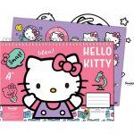 GIM ΜΠΛΟΚ ΖΩΓΡΑΦΙΚΗΣ 23χ33 40Φ ΜΕ ΑΥΤΟΚΟΛΛΗΤΑ HELLO KITTY 335-68416