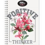 Τετράδιο σπιράλ bmu No Fear B5 (17χ25) 2θεμ. 70φ rose zebra-posstive 347-90402