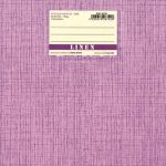 Τετράδιο Καρφίτσα. Linen 50φ Μωβ