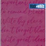 Meg Black & White – Τετράδιο Simply A4, 2 Θέματα Μπλε 70 Φύλλα 7165 01.31.125