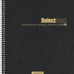 Τετράδιο Σπιράλ 2 Θεμάτων Select Black