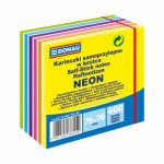 Donau Postit Κύβος Χρωματιστός Αυτοκόλλητος Neon 02.23.829