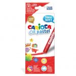 Λαδοπαστέλ Carioca oil-pastel 12τεμ. super soft