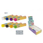 Σβήστρα NEON 70x14mm (8χρώματα) PVC-DUST FREE