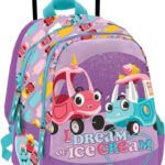 Σακίδιο Τρόλεϊ Νηπιαγωγείου Graffiti Lilac Little Tikes
