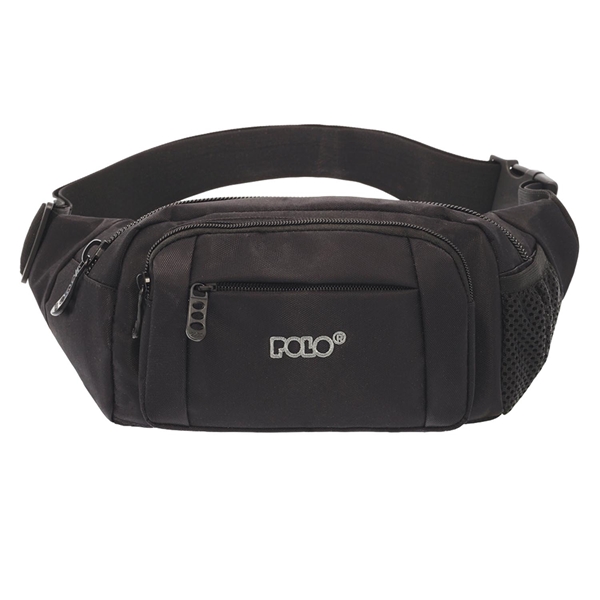 5201927107444 Tsantaki meshs Polo Charger waist bag Black 908008 2000