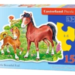 Castorland (B 015023) – Ένα Μικρό Όμορφο Πουλάρι – παζλ 15 τεμαχίων