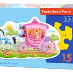 Castorland (B 015122) – Πριγκίπισσα σε Άμαξα – παζλ 15 τεμαχίων