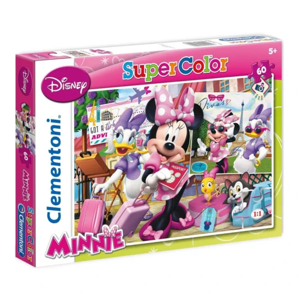 Clementoni Παζλ 60Τεμ Maxi Super Color Disney Minnie