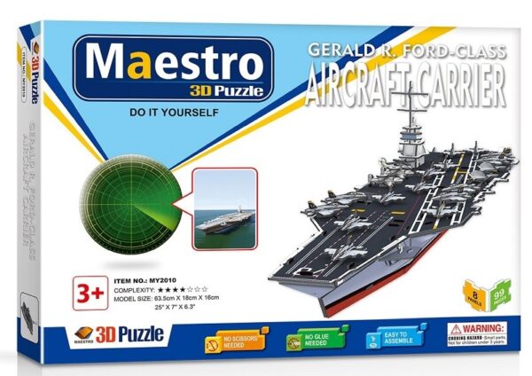 ΠΑΙΧΝΙΔΙ MAESTRO 3D PUZZLE GERALD R FORD CLASS AIRCRAFT