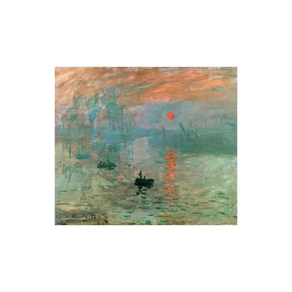 Πάζλ Ricordi Impresión, ανατολή του ήλιου, Monet 1000 κομματιών