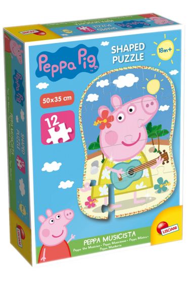 Παζλ 12 τεμαχίων Peppa Pig Μουσικός Lisciani