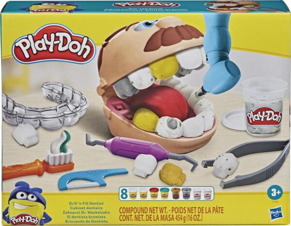 5010993791835 hasbro play doh gold drill n fill dentist