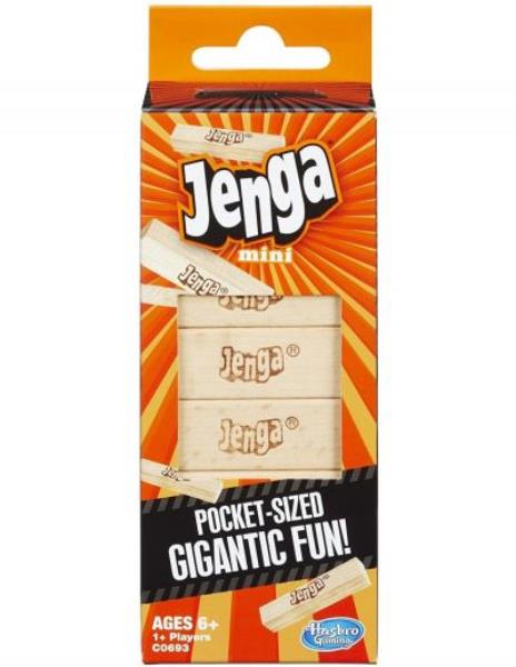 5010993426881 MINI JENGA POCKET SIZE GIGANTIC FUN C0693