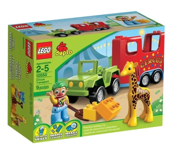 5702014973312 LEGO DUPLO Town 10550 Circus Transport 10550